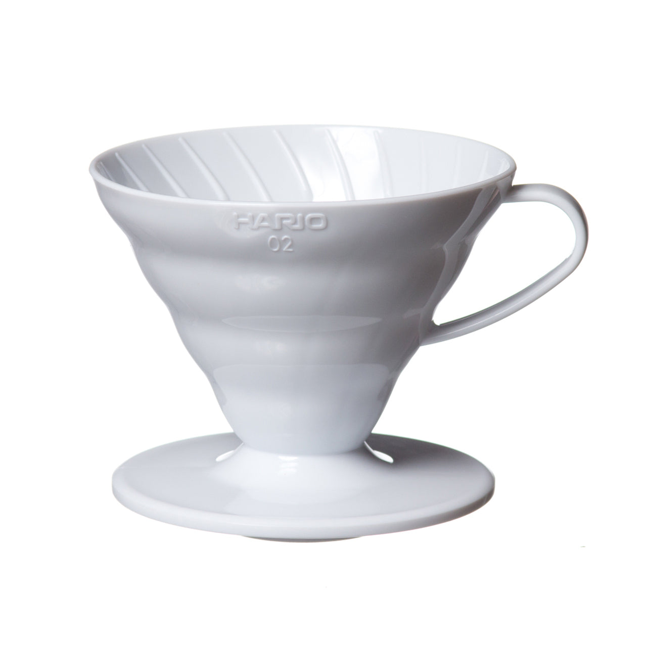 Dripper V60 -02 Blanco Plástico