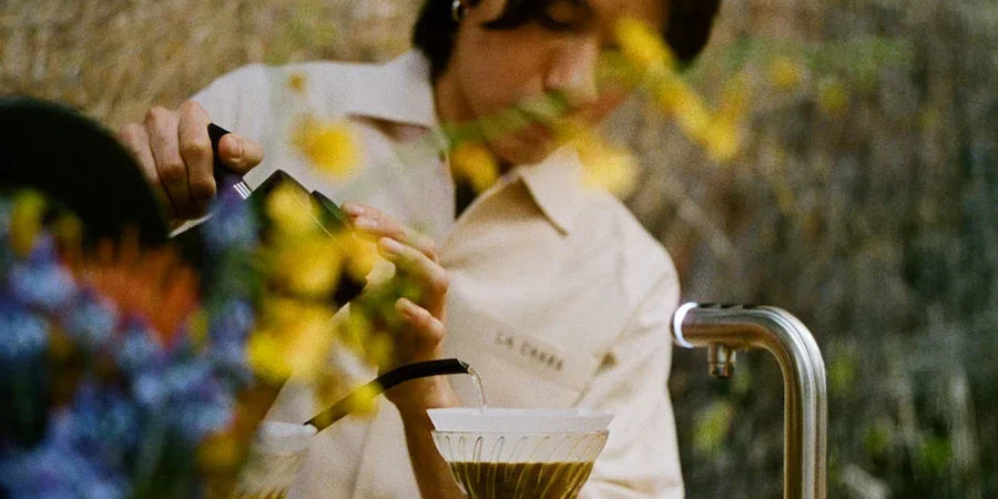 Tabla de proporciones agua: café por método
