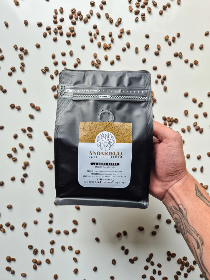 ANDARIEGO ROASTERS LA CORDILLERA BLEND TOSTADO EN JULIO 2025